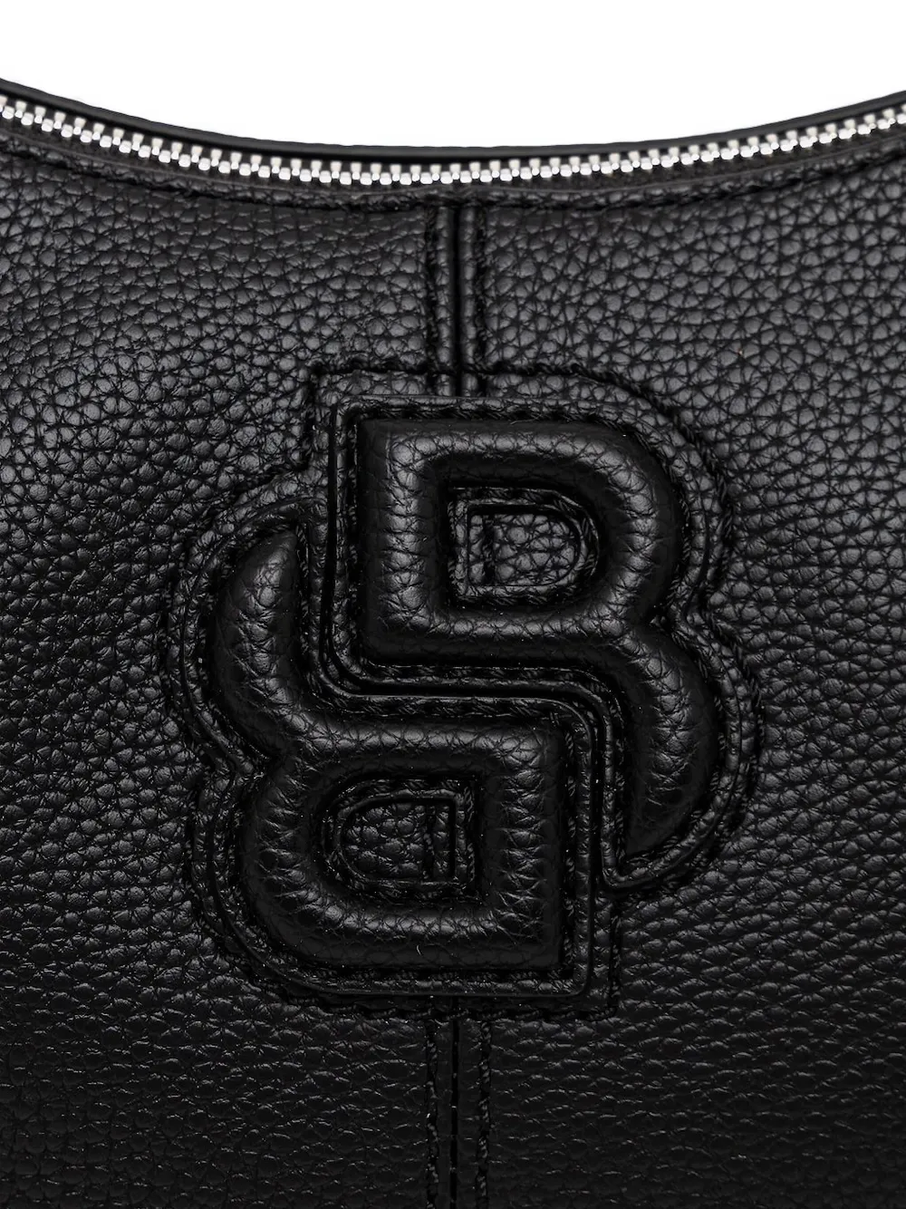 BOSS logo-detail shoulder bag Zwart
