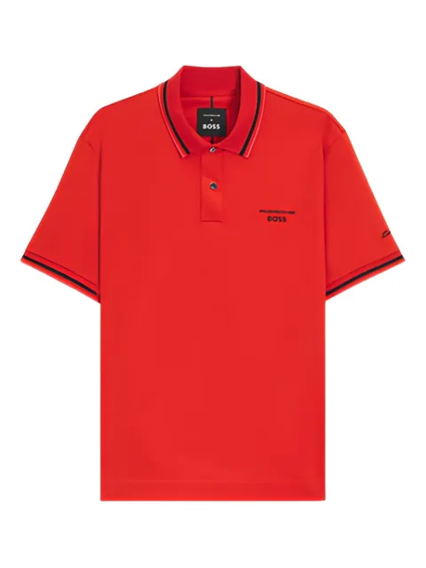 BOSS x Porsche cotton polo shirt