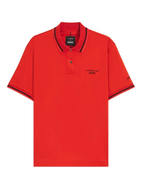 BOSS x Porsche cotton polo shirt