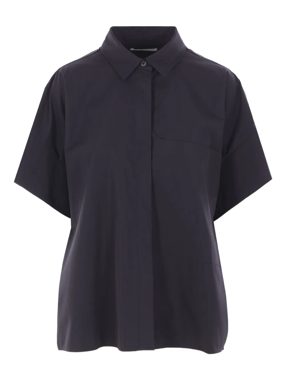 short-sleeve cotton shirt