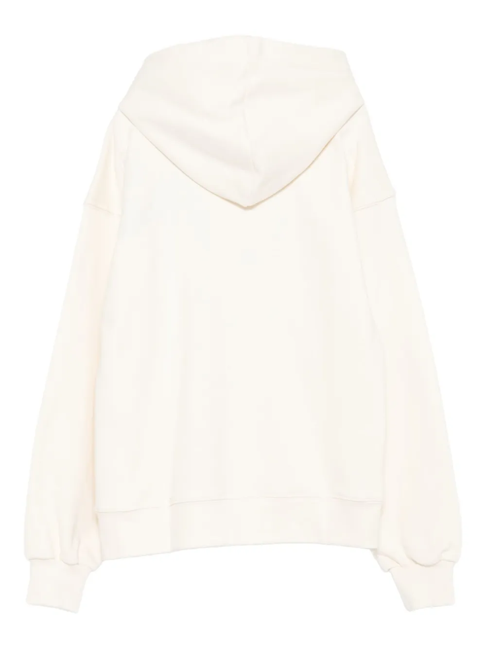 MSGM Kids Hoodie met borduurwerk Beige