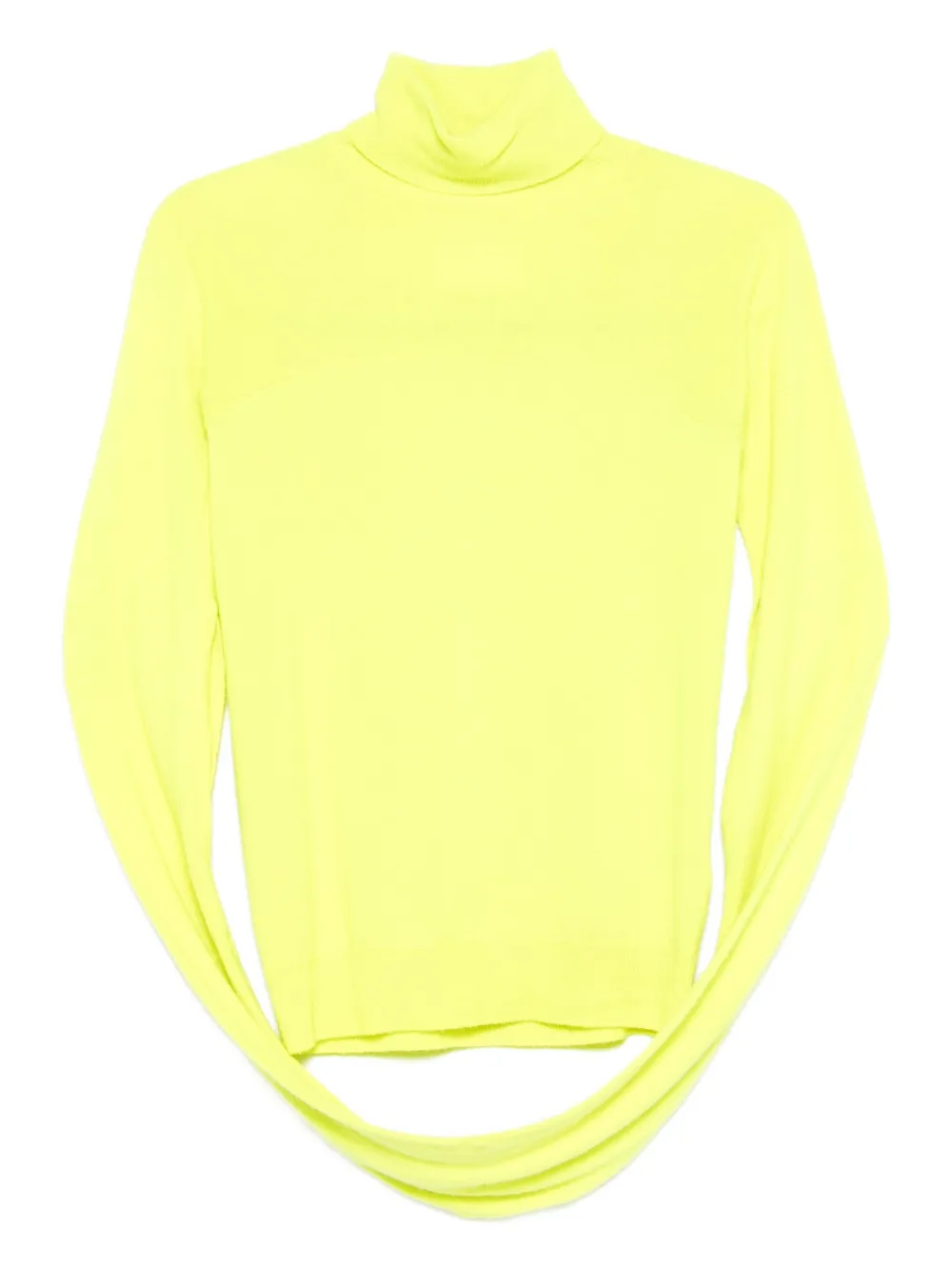 Maison Martin Margiela Pre-Owned 1990s turtleneck sweater | Yellow | Image 1