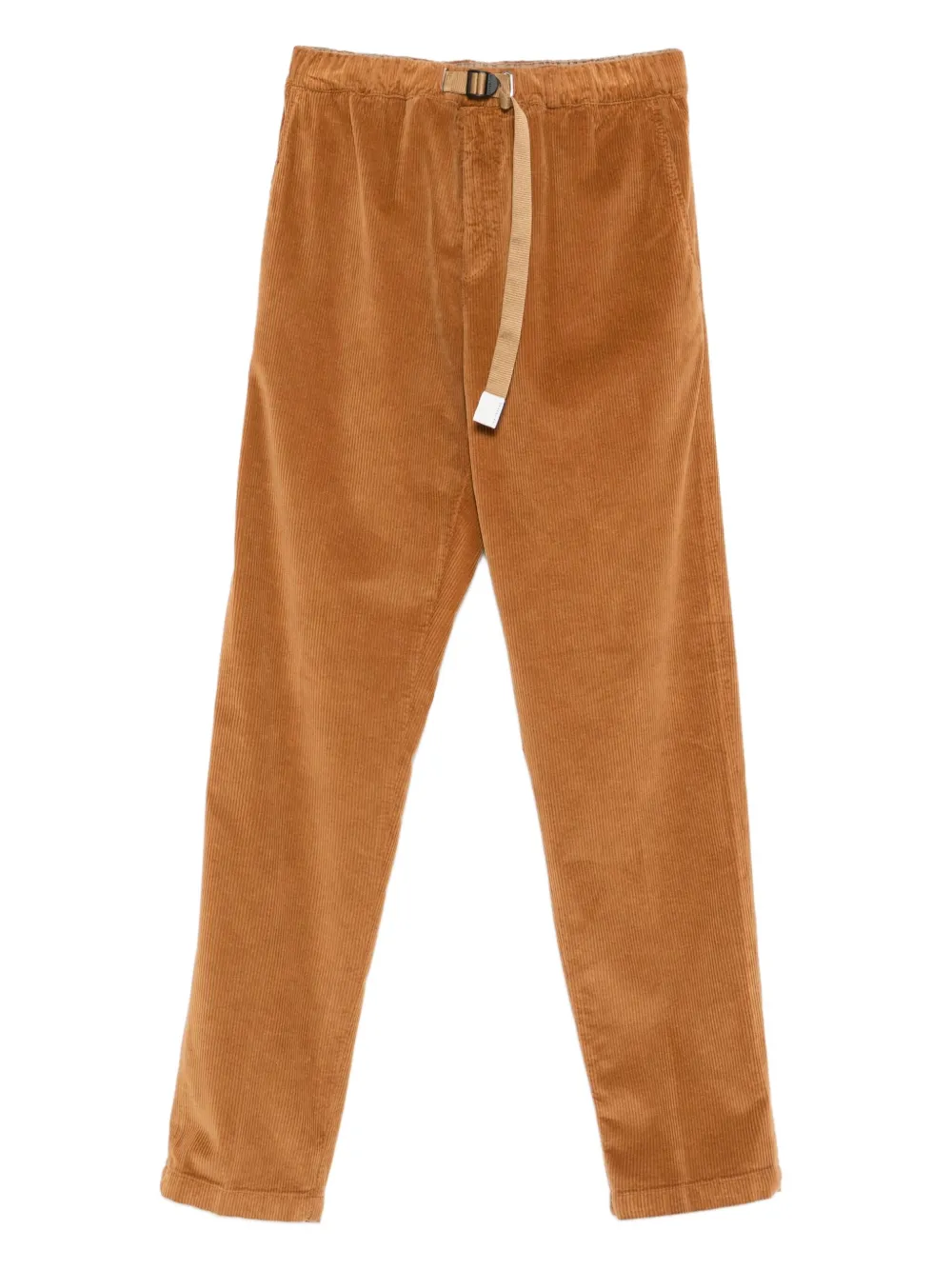 corduroy belted trousers