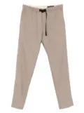 White Sand drawstring buckle trousers - Neutrals