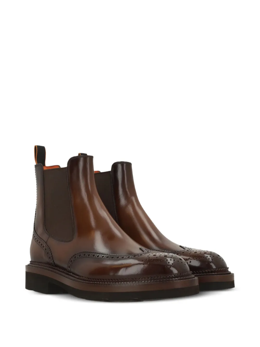 Santoni ブローグ チェルシーブーツ | チェルシーブーツ | Image 2