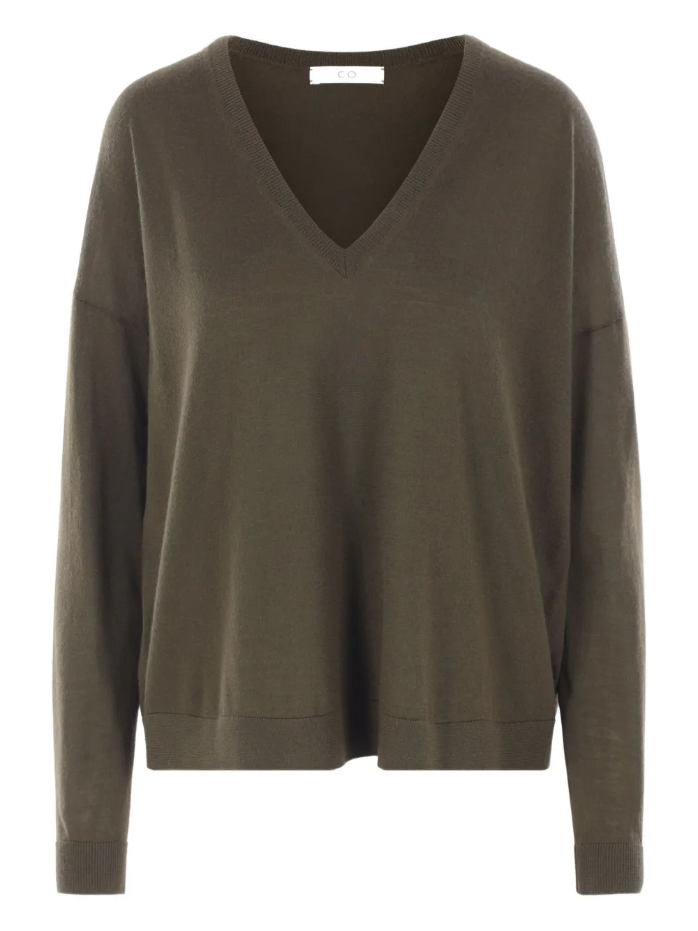 V-neck cashmere sweater