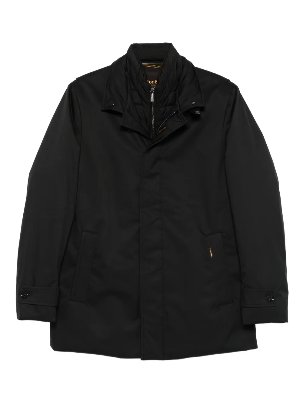 Moorer quilted high-neck jacket | Black | Image 1