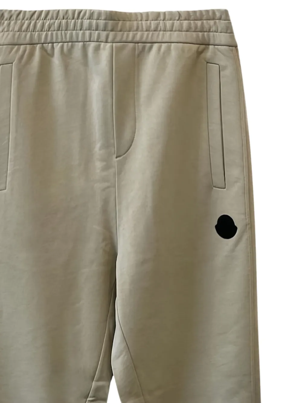 Moncler Trainingsbroek met logopatch - Beige
