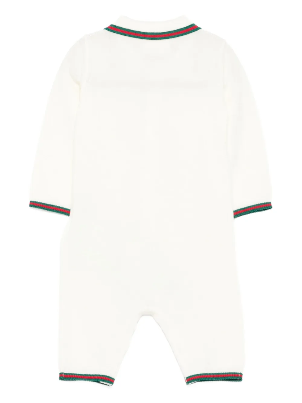 Gucci Kids Jumpsuit met polokraag - Beige