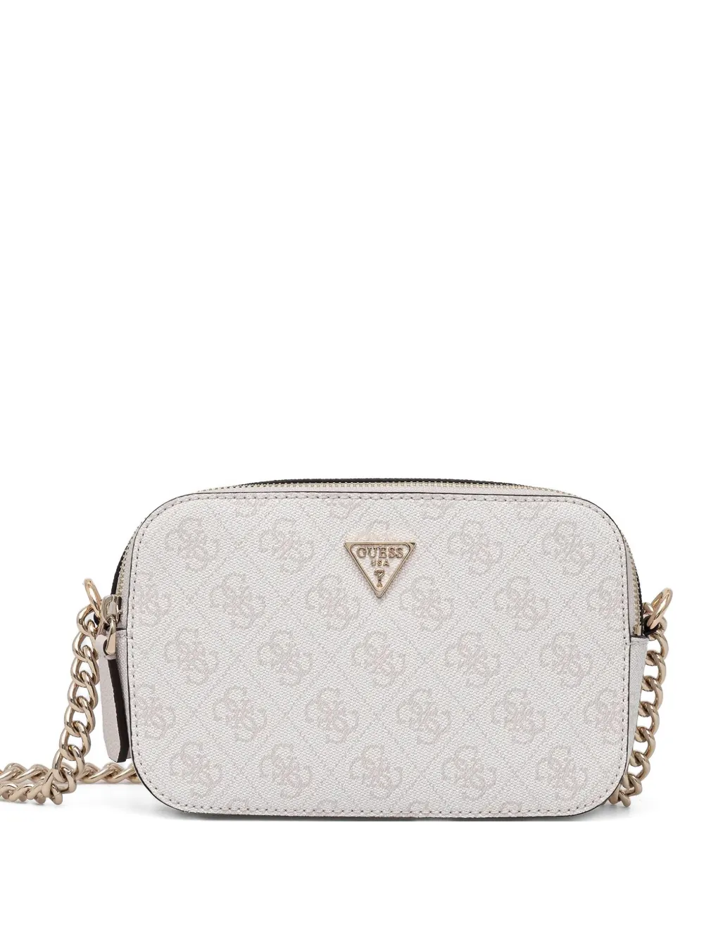 logo-plaque cross body bag