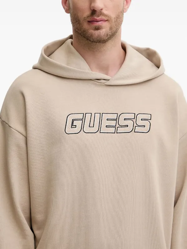 GUESS USA 1981 ロゴ パーカー | ニュートラル | FARFETCH JP