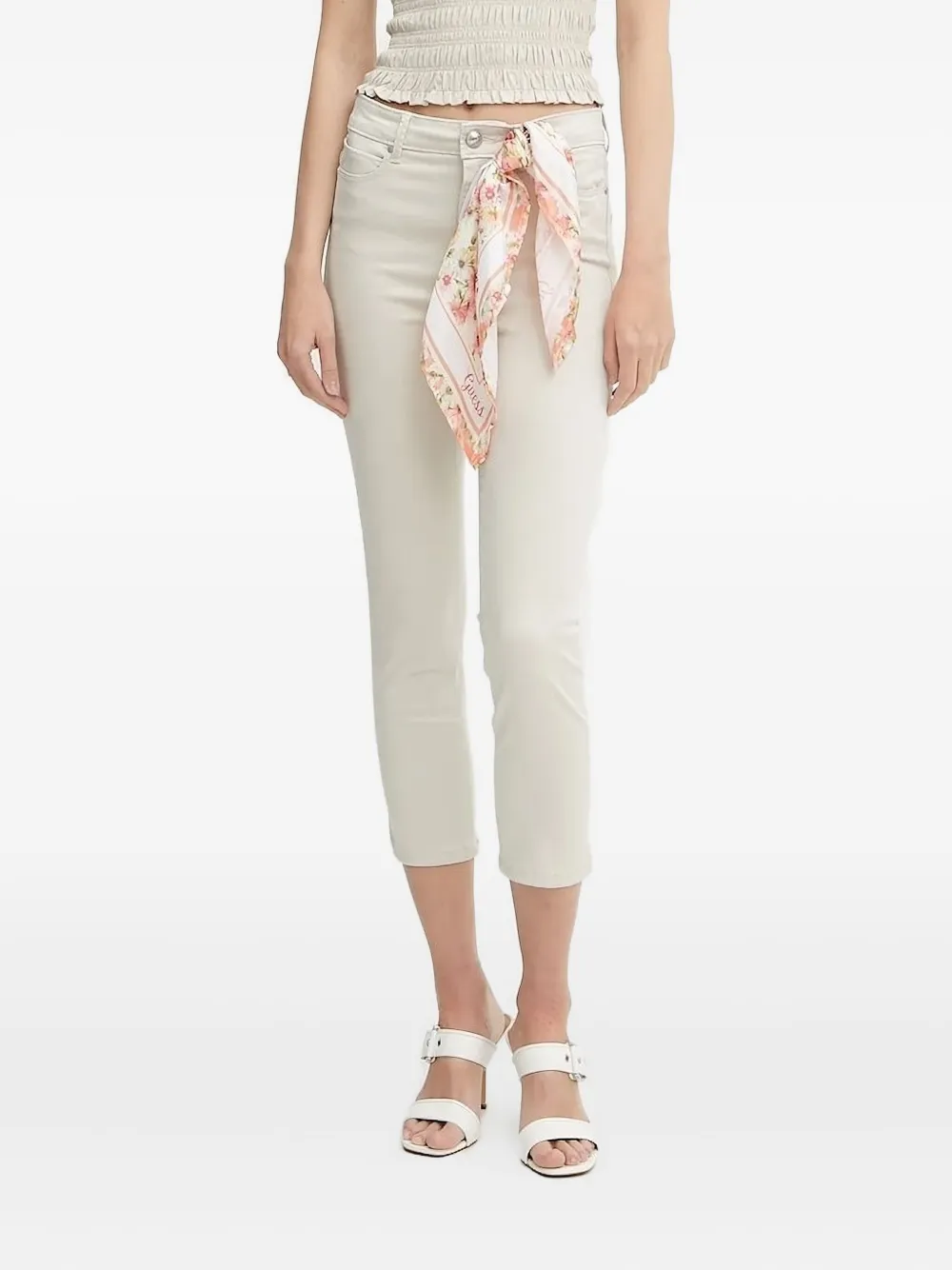 GUESS USA floral-print jeans | Neutrals | Image 1