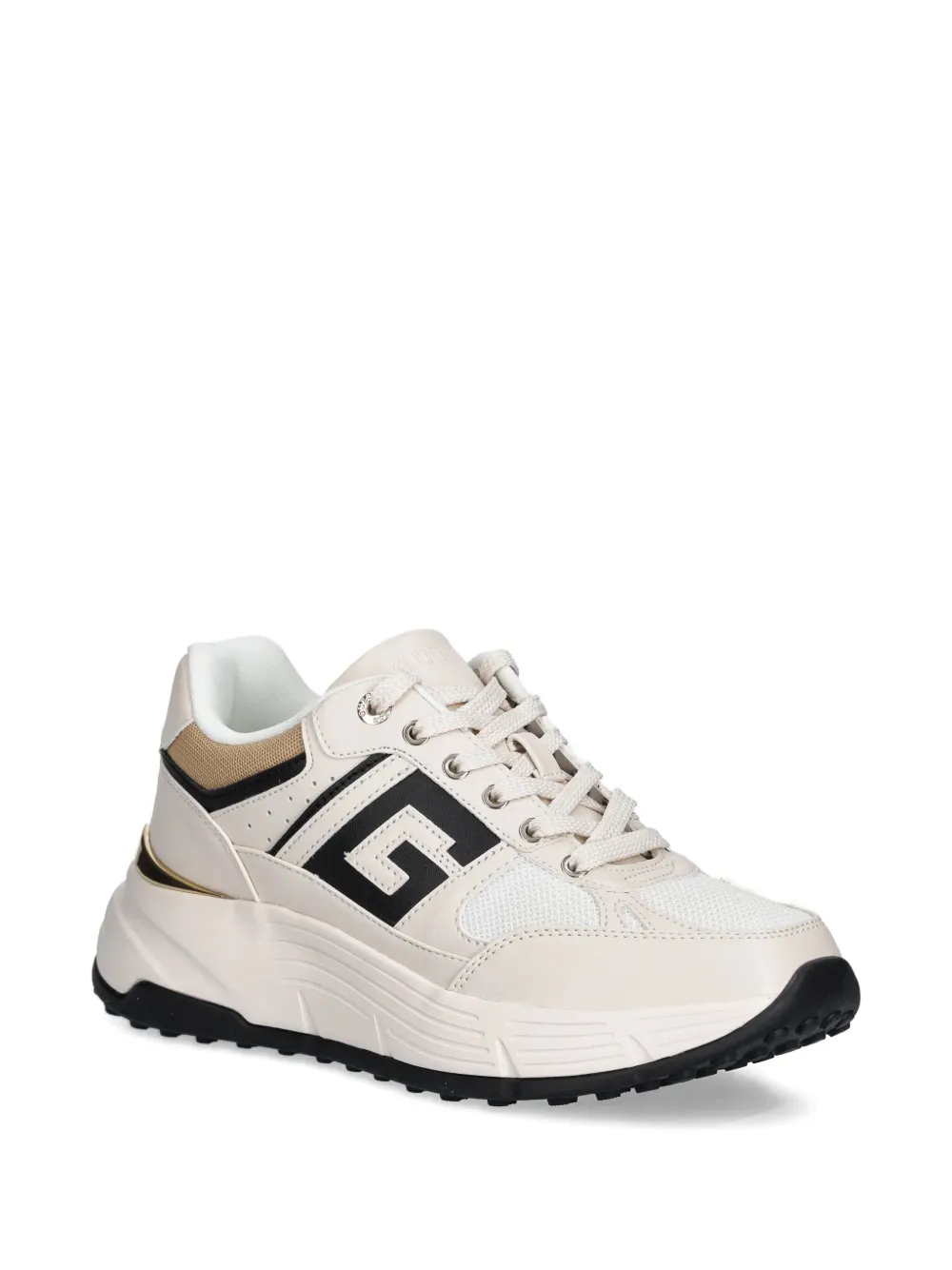 GUESS USA logo-detail platform sneakers Neutrals