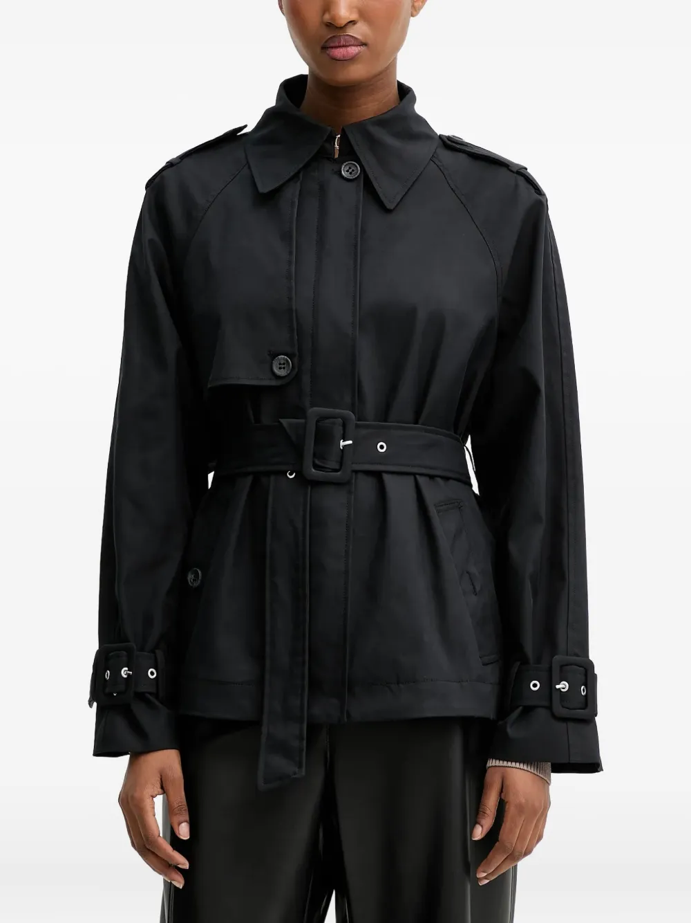 belted jacket