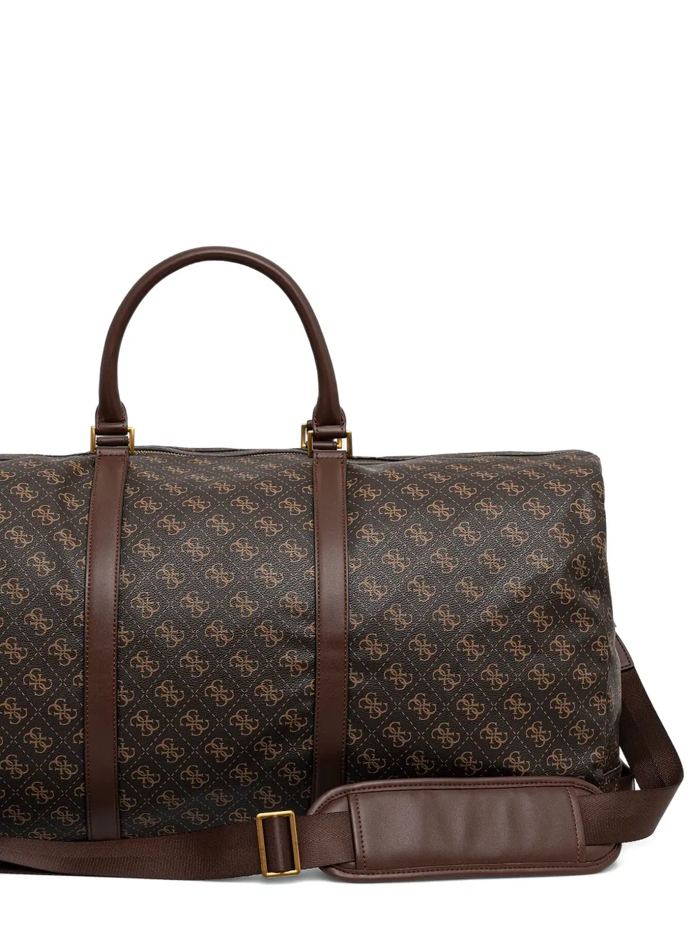 GUESS USA Pisa logo 4G logo-plaque holdall Bruin