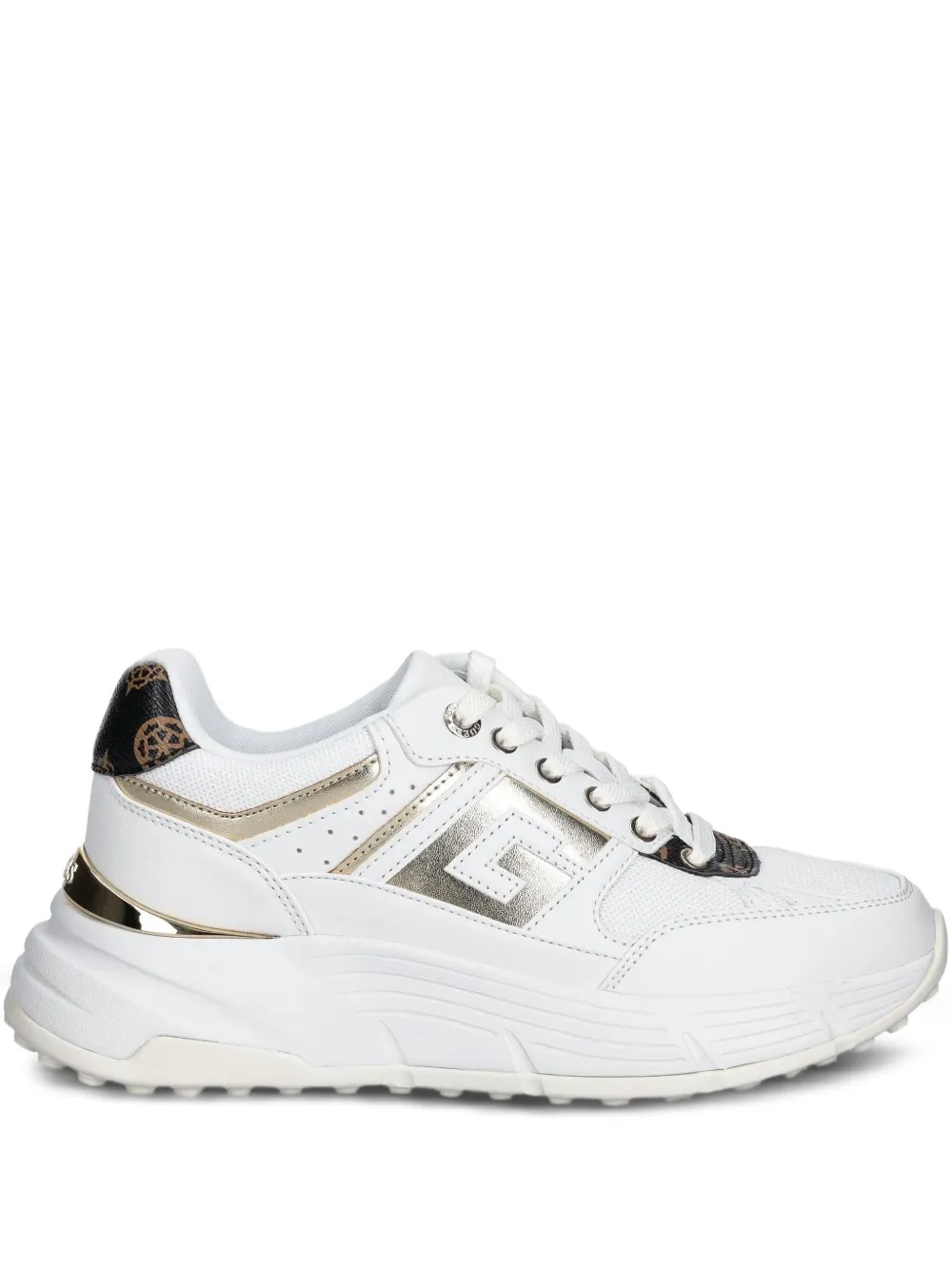 GUESS USA Fonzi platform sneakers White