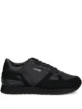 GUESS USA textured-panel sneakers - Black