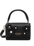 GUESS USA floral-appliqué cross body bag - Black