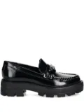GUESS USA Yanika platform-sole logo loafers - Black