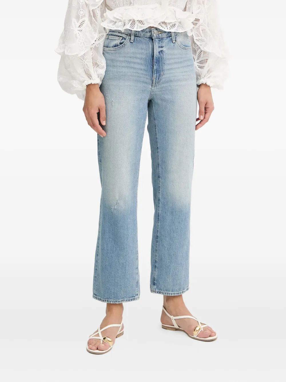 distressed jeans