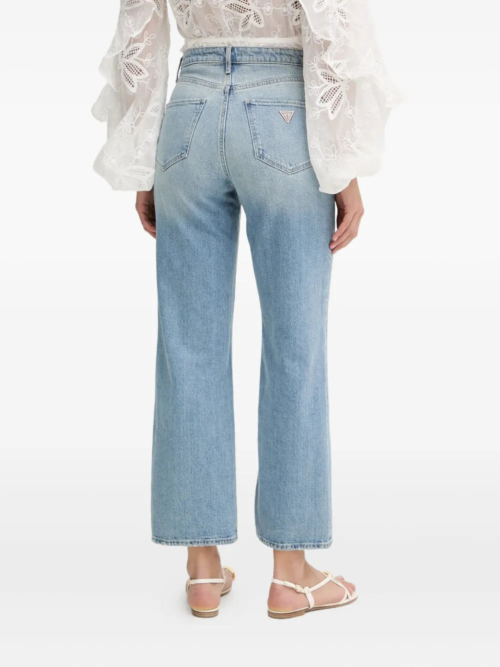 GUESS USA Gerafelde jeans Blauw