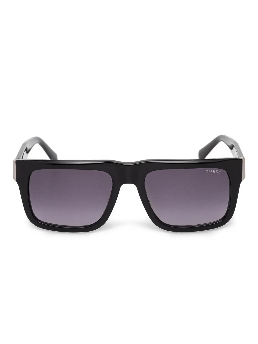 GUESS EYEWEAR Zonnebril met rechthoekig montuur Zwart
