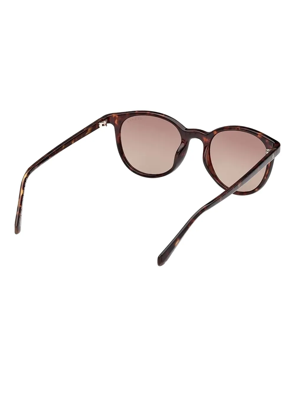 GUESS EYEWEAR Zonnebril met rond montuur Bruin