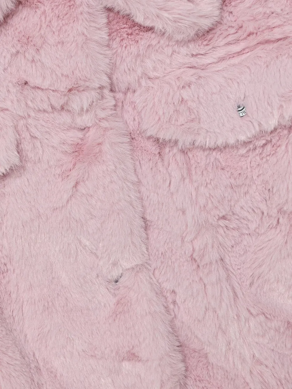 guess kids Spijkerjack met imitatiebont Roze