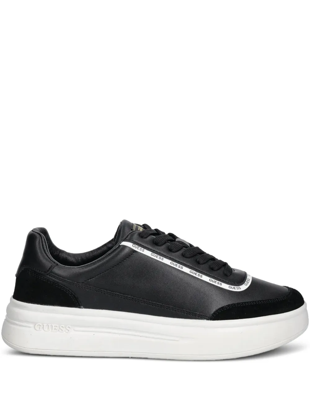 GUESS USA Winno logo-detail platform sneakers Black