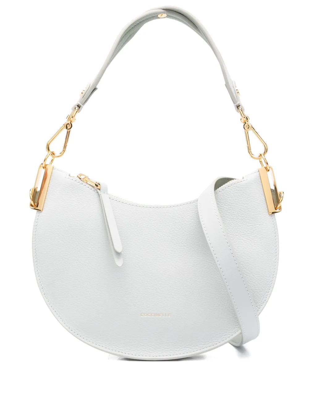 Sunup small crescent zip shoulder bag