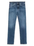 DONDUP button-fly straight-leg jeans - Blue