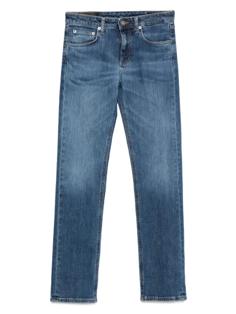 DONDUP button-fly straight-leg jeans