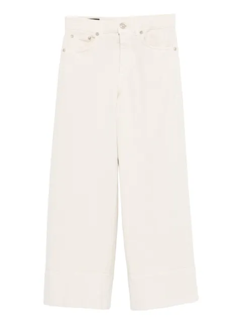 DONDUP button-fly straight-leg jeans