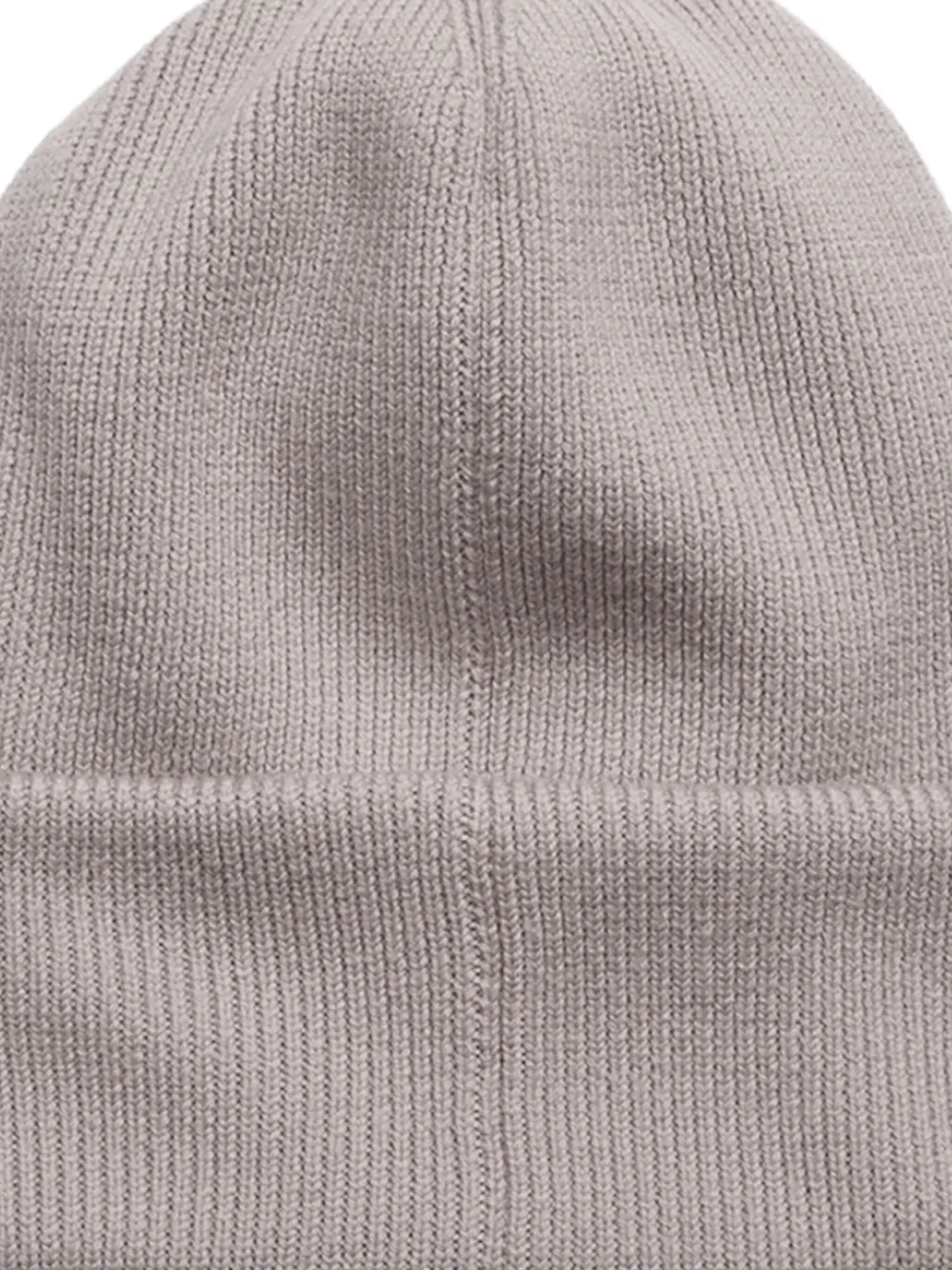 Canada Goose Kids logo-patch beanie Beige
