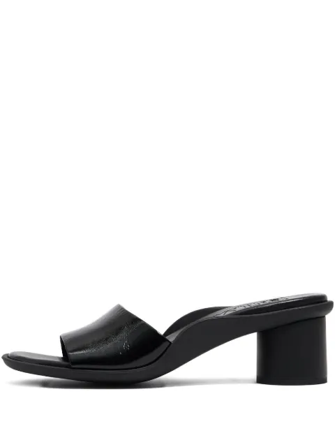 Bimba y Lola 50mm leather block-heel sandals