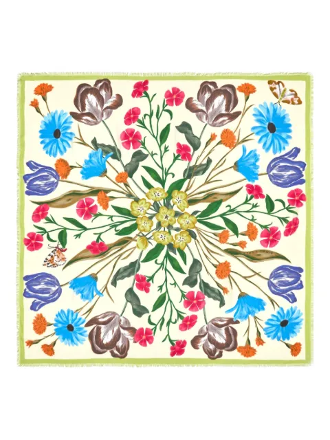 Bimba y Lola flower-print scarf
