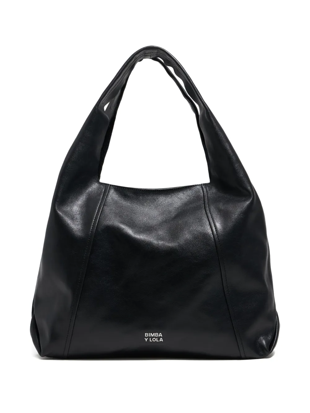 Bimba y Lola Paper レザーハンドバッグ L - ブラック Bimba y Lola Paper レザーハンドバッグ L - ブラック