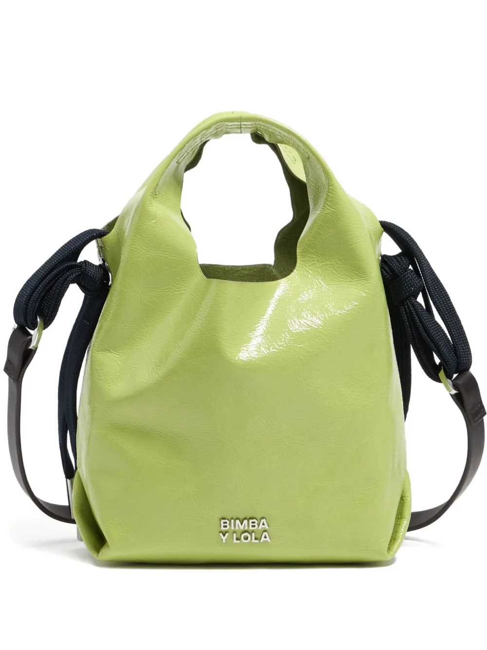 Bimba y Lola ペーパーショルダーバッグ ミニ - グリーン Bimba y Lola ペーパーショルダーバッグ ミニ - グリーン