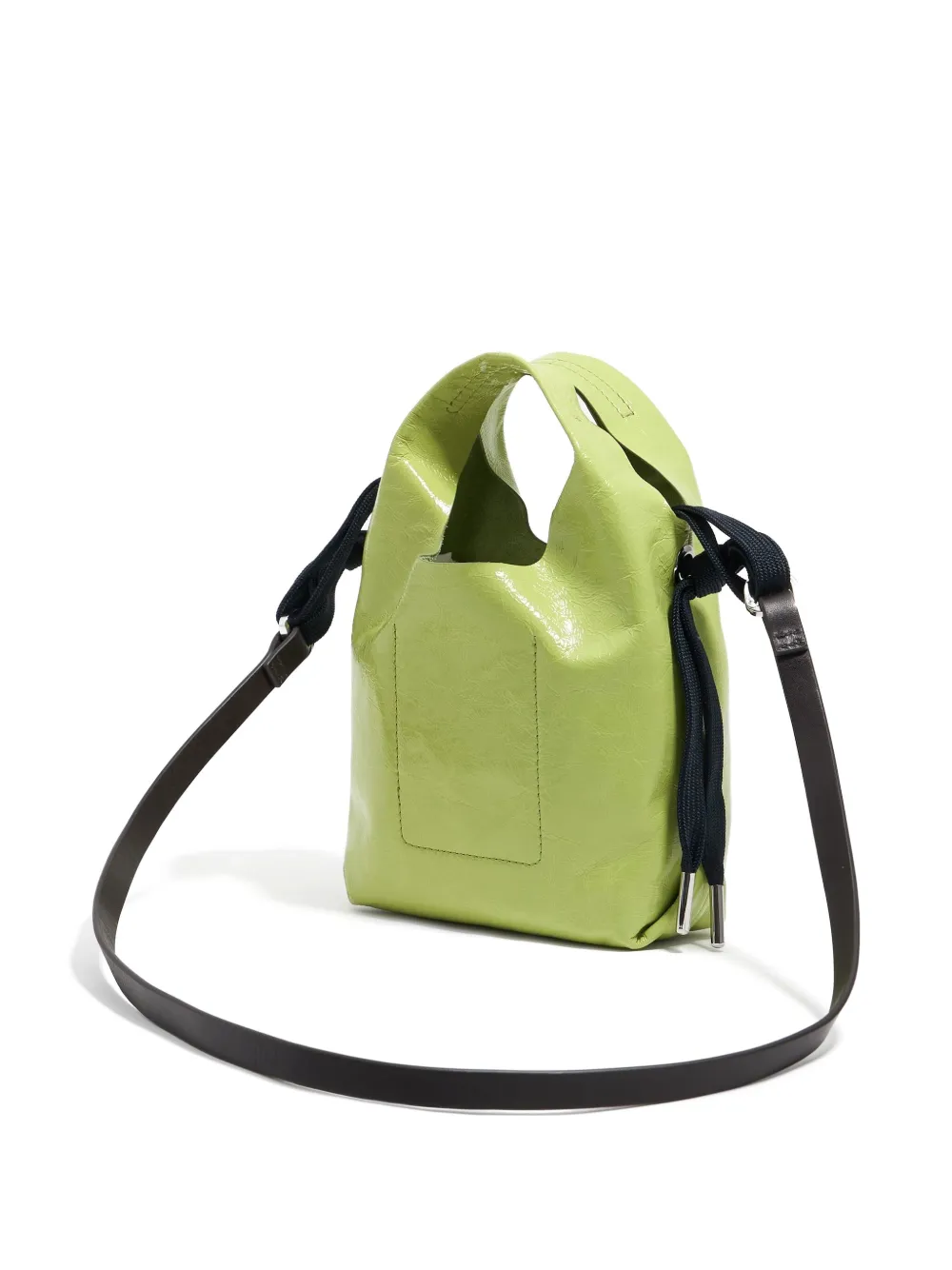Bimba y Lola Paper mini-crossbodytas Groen