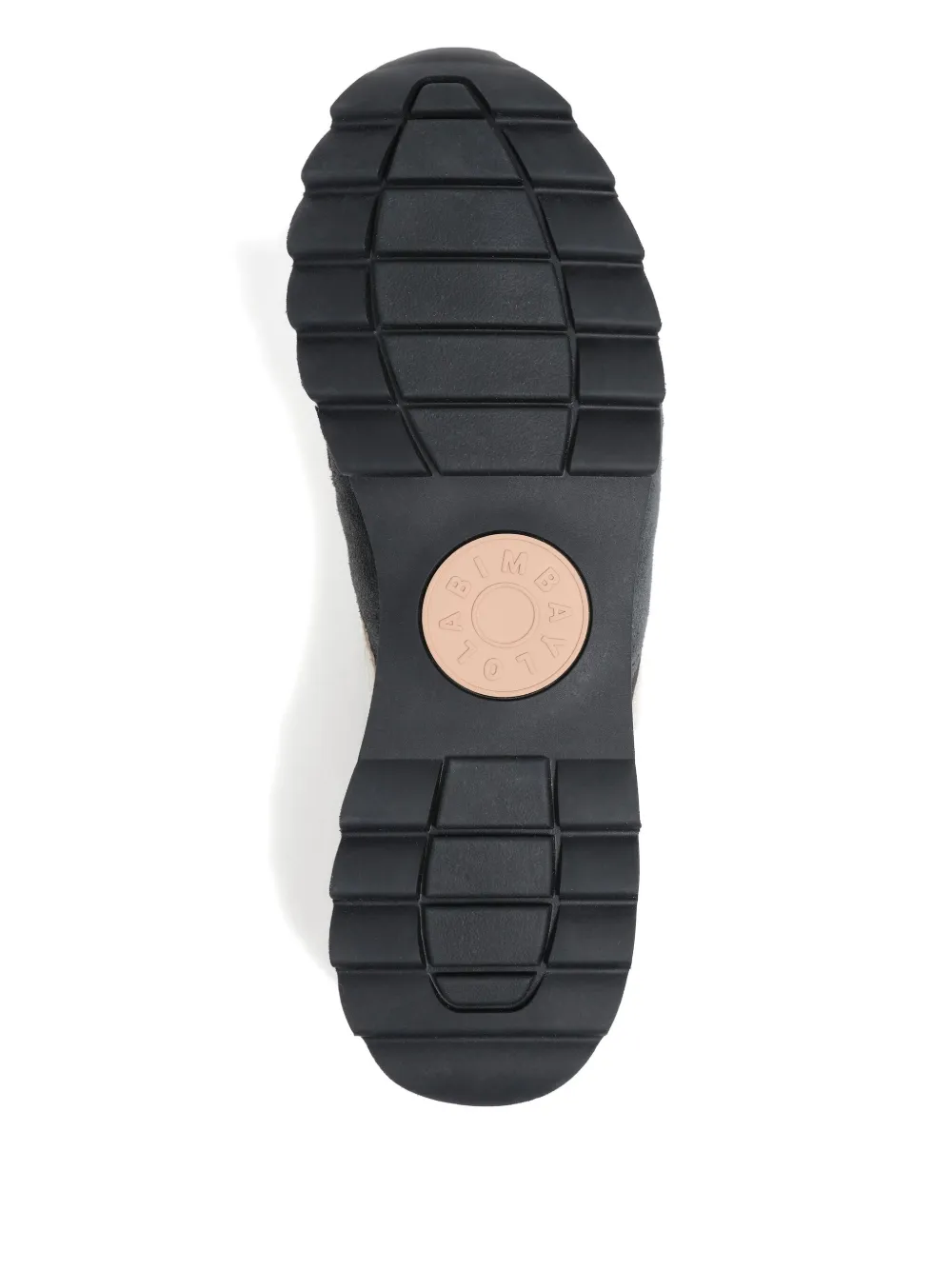 Bimba y Lola scalloped suede sneakers Black