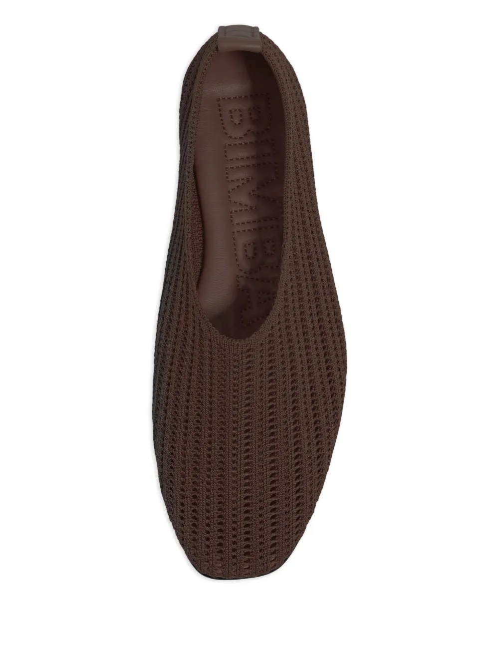 Bimba y Lola Flyknit ballerina's Bruin