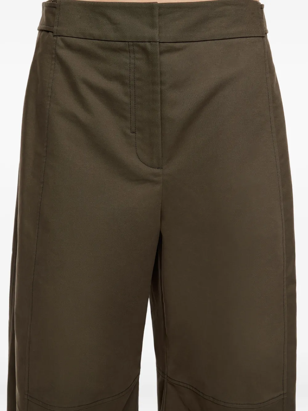 Bimba y Lola Katoenen broek Groen