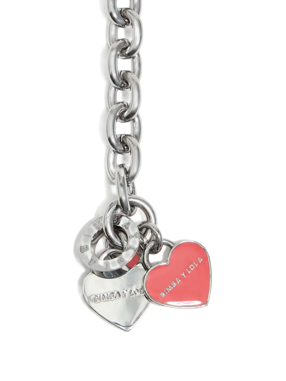 Bimba y Lola heart-logo pearl necklace | Image 2