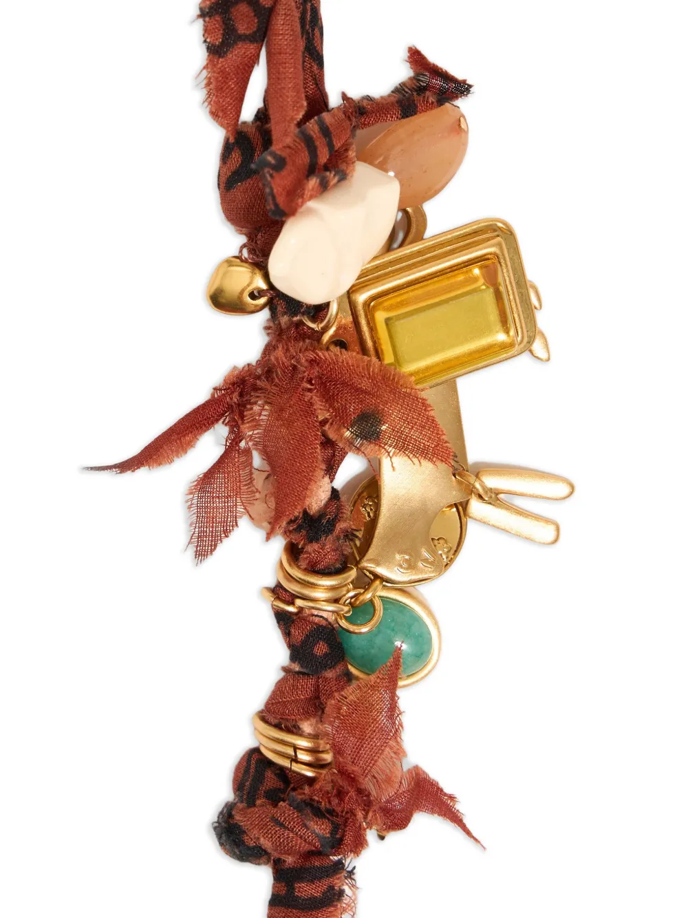 Bimba Y Lola Braided Charm Bracelet In Gold