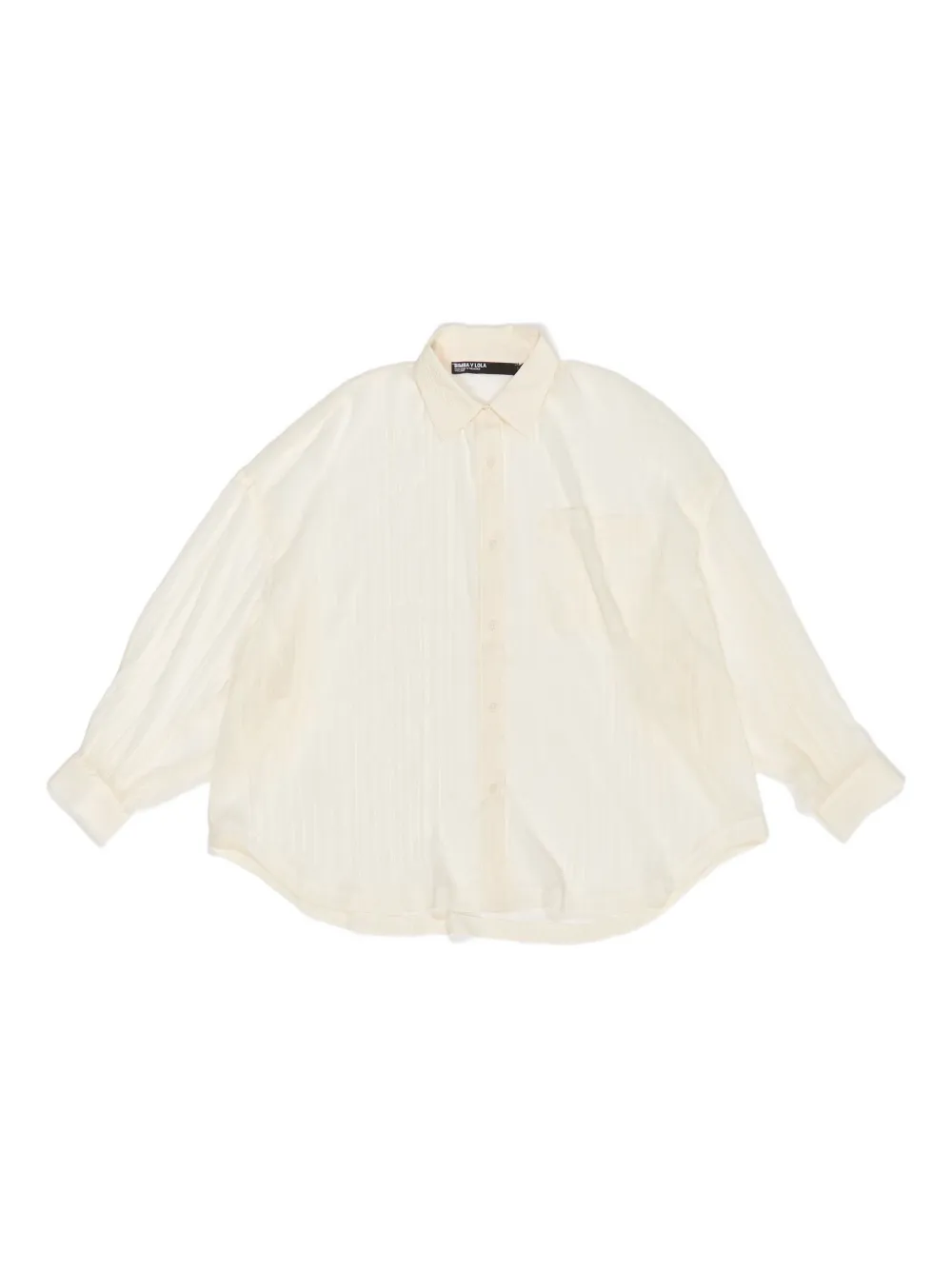 Bimba y Lola プリーツ シャツ - イエロー Bimba y Lola プリーツ シャツ - イエロー
