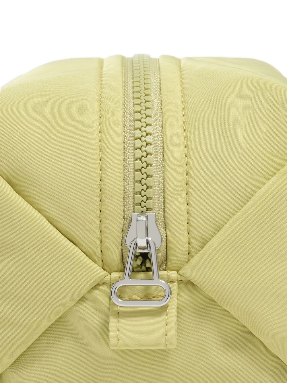 Bimba Y Lola Large Zipped Make-up Bag In Yellow
