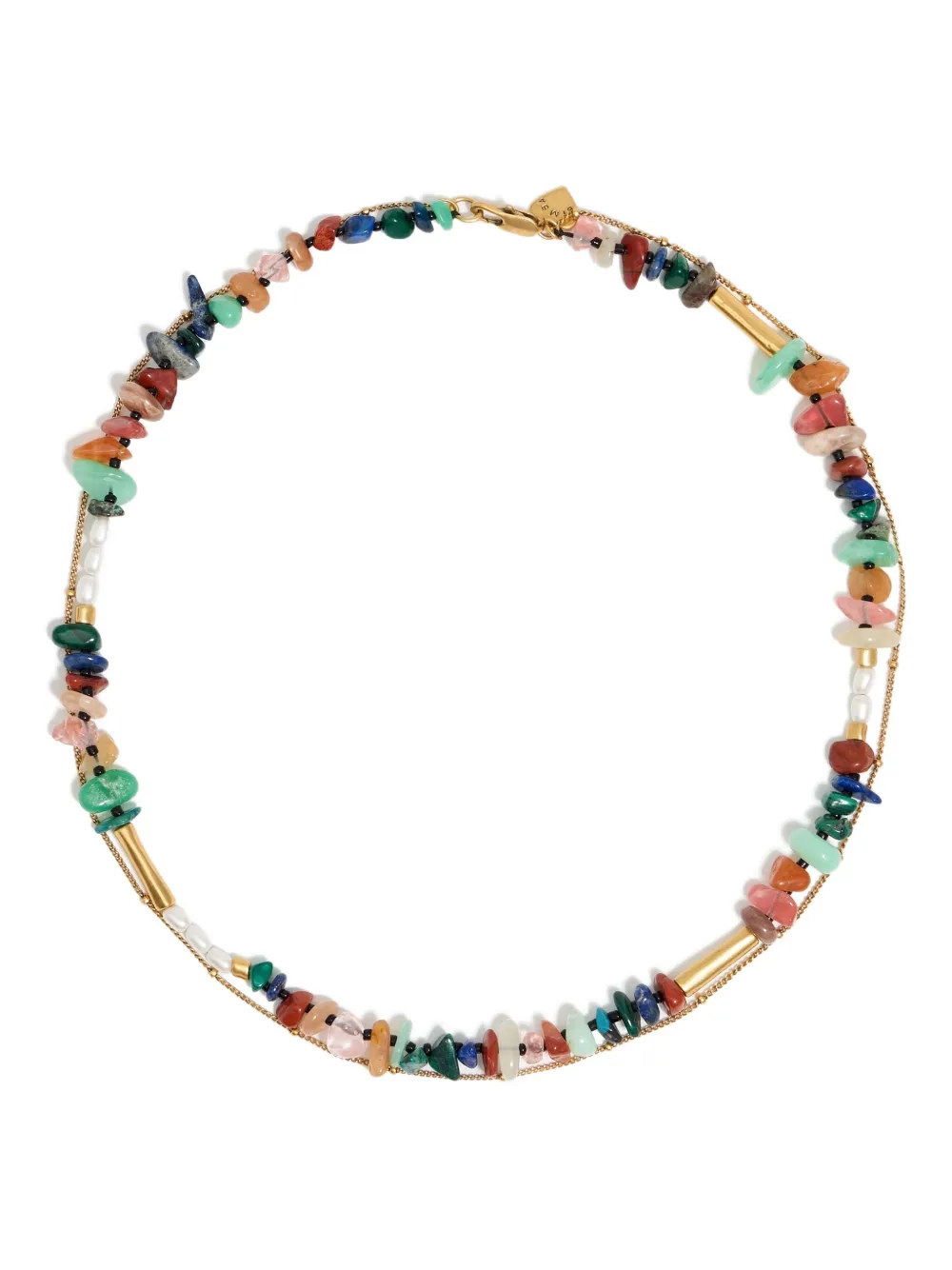 Bimba y Lola ダブルレイヤーネックレス - ブルー Bimba y Lola ダブルレイヤーネックレス - ブルー
