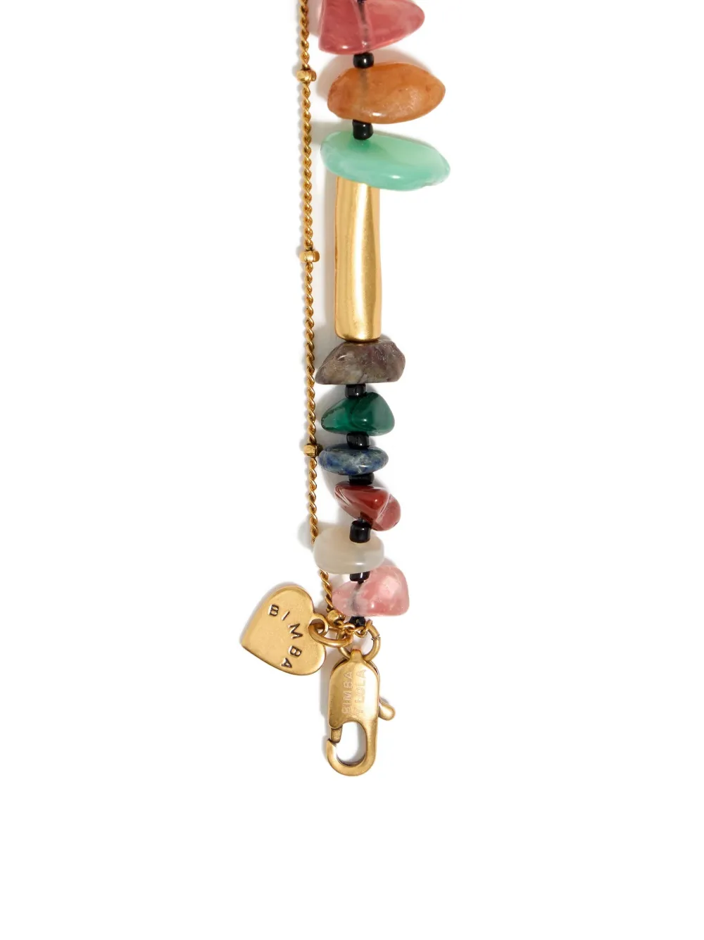 Bimba Y Lola Stone-embellished Double-layer Necklace In Multi