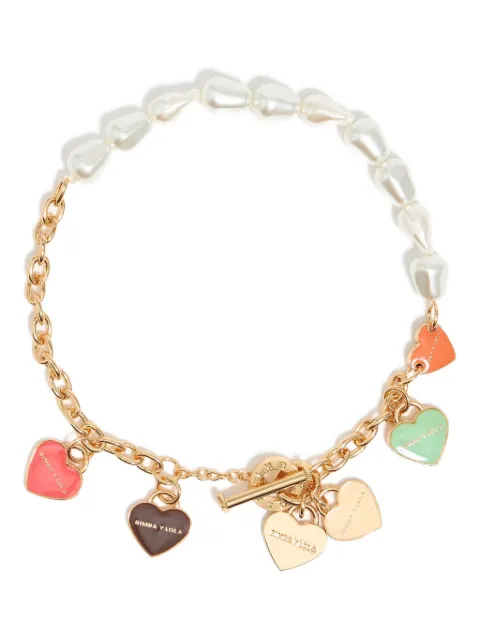 Bimba y Lola collar con dije de corazón