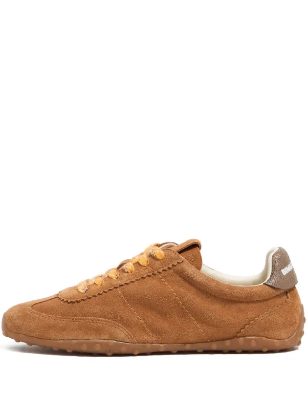 Bimba y Lola 13 29 Suede Sneakers | Brown | FARFETCH